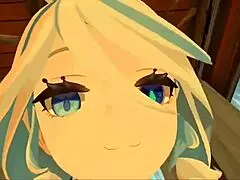 Yukoshvr Scene Where Furina Takes Control Over Goth