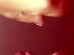 Hey, check out this wild Japanese blowjob close-up that's like a total porn story unfolding right there