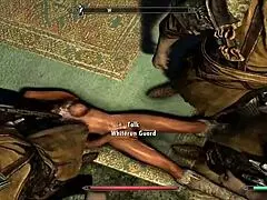 Kiana gets punished hard in jail during intense garage game session