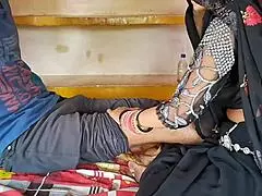 The first time milking big tits leads to intense action