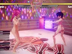 Lesbian Battle 11 Hints At Squirting Pussy Action With Fingering And Kissing In Intense Encounters