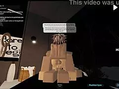 Slut Gets Gangbanged In A Roblox Condo! Wild Doggystyle And Riding Action With Multiple Guys!