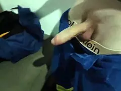 So this naughty electrician finishes the job and then barebacks the married woman's big ass in rough face fucking, pounding her hard with his monster cock in a wild gay fetish session