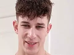 hey, this nerdy teen step cousin leana lovings has a huge crush on parker ambrose with his monster cock