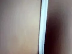 Man, sliding her panties aside and fucking that skinny Latina teen's tight ass feels amazing