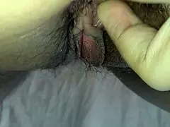 hey, isn't that hairy pussy just begging for some attention?