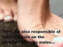 hey, ever thought about the 3 key things every guy has to worship in a true femdom gynarchy? like outdoor ball kicking and licking sessions? 😈👠