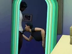 arab milf invites young 18+ lover home for secret sex while cheating