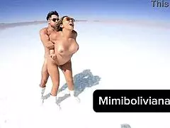 biggest salt desert hosts outdoor public creampie adventure