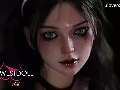 Hui, Halloween-Krankenschwester-Sexpuppe von uloversdoll wird wie dunkles Monster gefickt! 😈👻