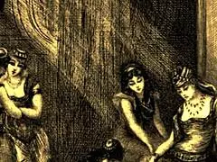 Back in the day, artists captured vintage erotic scenes with hairy beaver details in retro style