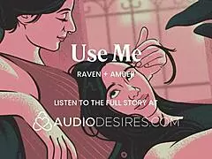 Hey, I tied up my girlfriend and teased her pussy with a vibrator in this hot lesbian BDSM roleplay with orgasm denial and cuffs 😈🔥