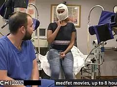 Freshman Taylor Ortega Endures Mandatory Hitachi Orgasm From Doctor Tampa In Hospital Scene