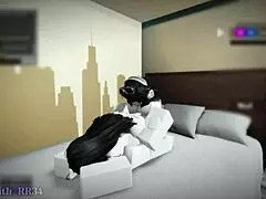 hey they returned for more hot threesome action with a fan in session 8