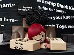 Railing Nasty Thick Redhead Bitch