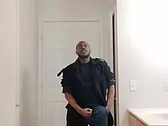 I just finished getting home from work and getting ready to fantasize about girlfriend wife with dry feeling masturbation and slow moist cum 3. The garage sets a quiet scene for it all.