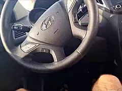 Risky Public Masturbation For Redhead Waiting At Bus Stop