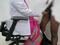 Doctor Stunned By Massive Black Cock Flashing In Hospital With Tits And Aunt