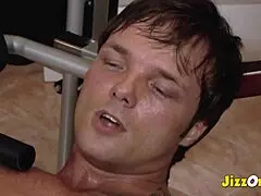 hey big tits milf brunette, ready for that hard fast banging at the gym until you get facial jizz?