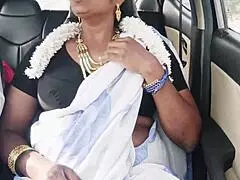 Hey, check out this desi bhabi getting dirty in car sex with husband's brother and telugu talks