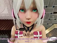 Honey select 2 featuring my original character in action!