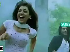 kajal's big boobs bounce during that intense sex session 😏