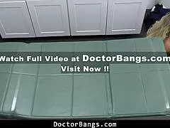 Teen heads to nurse Athena Anderson and Dr. Bangs for her special treatment session.