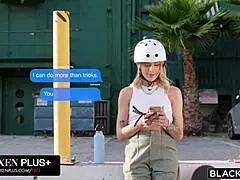 Petite Tight Blonde Dylan Moore Squirts Over Jason's Thick BBC With Blowjob Creampie Doggystyle And Licking