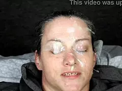 DirtyDees shows what a real guys night out means with all these hot brunette amateurs taking huge cum facials in compilation