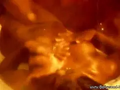 Wow, check out that close-up on her Indian face during the dance!