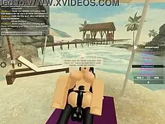Massive Cock Teases Wet Anal in Roblox Porn 102
