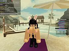 Massive Cock Teases Wet Anal in Roblox Porn 102