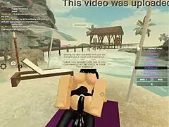 Massive Cock Teases Wet Anal in Roblox Porn 102