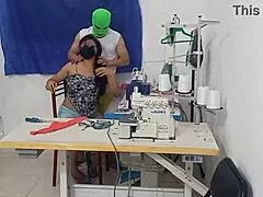 Oh damn, I couldn't resist the temptation with my coworker - he went crazy flashing and sucking my vagina!