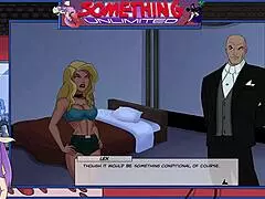 Muscular redhead bodybuilder teases big tits in sexy unlimited game scene