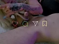 Horny Blonde Teen Sucks Monster Cock Deep, Fingers Pussy, Rims Ass In Close-Up Fetish Massage