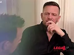 ddfbusty frida sante recognized fans leads sloppy blowjob anal threesome hardcore