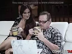 curious teen milf dive into forbidden threesome suck and fuck