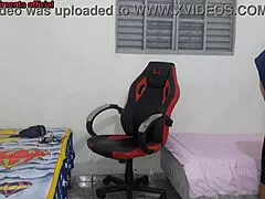 hey dude your half-sister changes near you then you fuck her on gamer chair