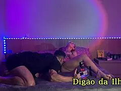 Tattooed Redhead Slut Gives Oily See-Through Blowjob And Big Ass Doggystyle On Holiday