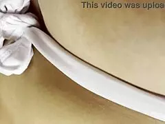 fucked stepsis tight pussy creampie while watching tv she moaned for more homemade rough action