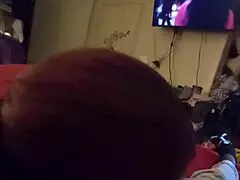 BLOWJOB DEEPTHROAT WIFE SUCKS FRIEND'S COCK HARD