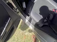 beautiful amateurs crossdress for interracial lesbian fun deep in the woods