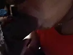 my hot stepsis sneaks in playroom for epic homemade latina tit blowjob and anal creampie