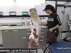 uhh dont strip search me officer stacy shepard spreads shaved pussy backstage