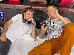 Slutty latina prepaid whore threesome with friend doggystyle riding big cock