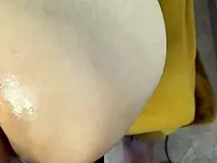 damn, my cosplay girl's ass takes raw anal from friend