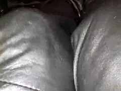 squeaky leather stiletto heels make ass pop 😈👠