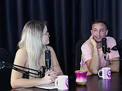 Charllottye sheer red starts as escort filming with women in bdsm lingerie group glamour