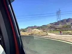 Fucking and SUCKING outdoors in public with big tits bouncing and asses shaking to orgasm